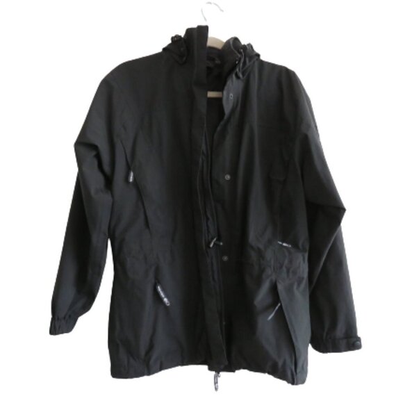 Eider Jackets & Blazers - EIDER Gore-Tex Pure Technology Black Waterproof Hooded Outdoor Ski Jacket